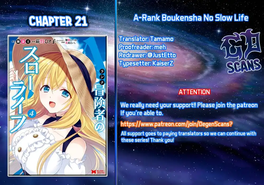 A-Rank Boukensha no Slow Life Chapter 21 1